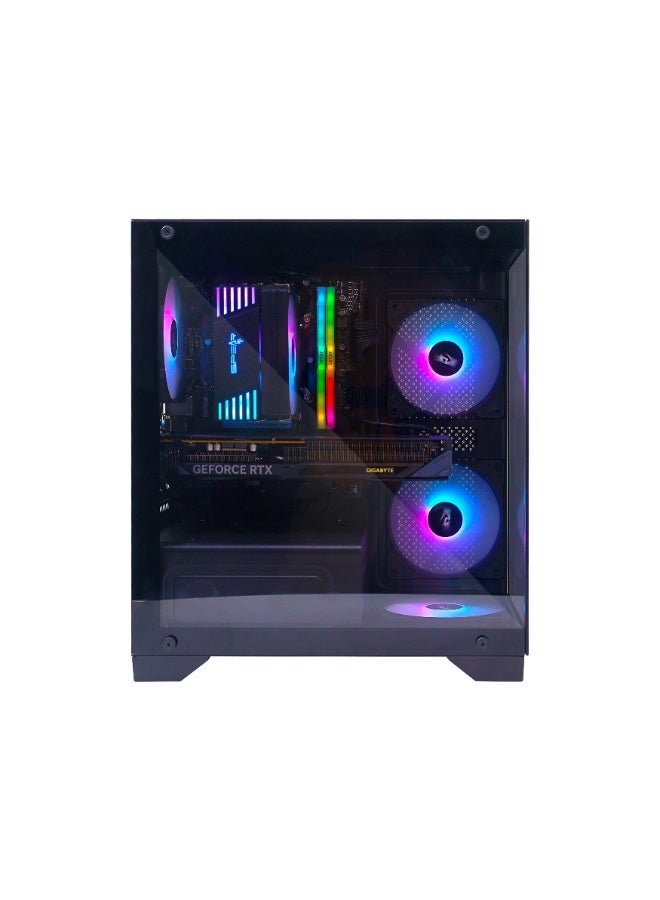 Spear Pc Gaming PC With Intel Core i5-14400F Processor/16GB RAM DDR5/1TB SSD/8GB Nvidia GeForce RTX 5060 Graphics/Windows 11 Pro/ Black - Image 2