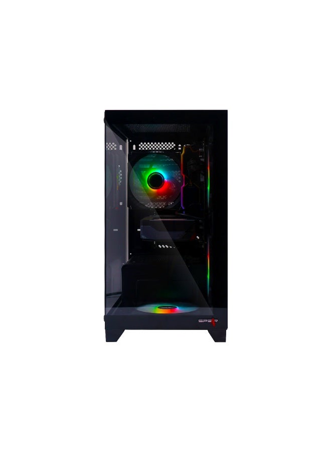 Spear Pc Gaming PC With Intel Core i5-14400F Processor/16GB RAM DDR5/1TB SSD/8GB Nvidia GeForce RTX 5060 Graphics/Windows 11 Pro/ Black - Image 3