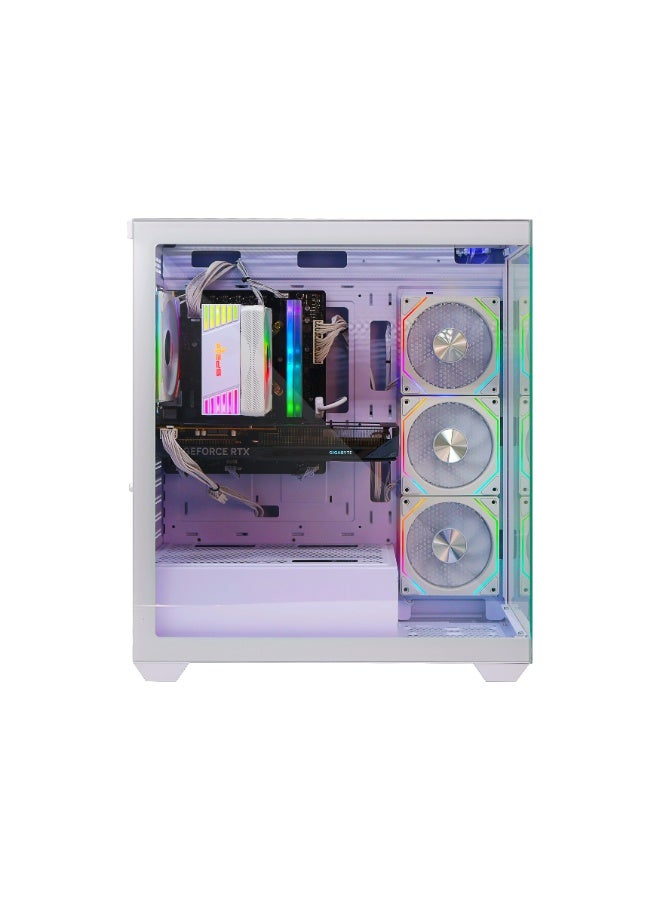 Spear Pc Gaming PC With Intel Core i5-14400F Processor/16GB RAM DDR5/1TB SSD/8GB Nvidia GeForce RTX 5060 Graphics/Windows 11 Pro/ White - Image 2