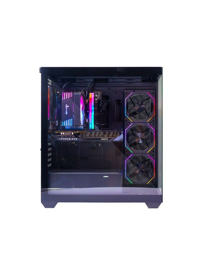 Spear Pc Gaming PC With Intel Core i5-14400F Processor/16GB RAM DDR5/1TB SSD/8GB Nvidia RTX 5060 Graphics/Windows 11 Pro/ Black - Image 2