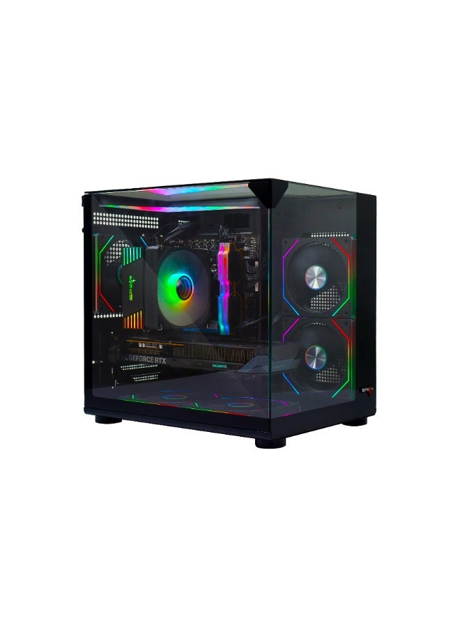 Spear Pc Gaming PC With Intel Core i5-14400F Processor/32GB RAM DDR5/1TB SSD/8GB Nvidia GeForce RTX 5060 Graphics/Windows 11 Pro/ Black - Image 2