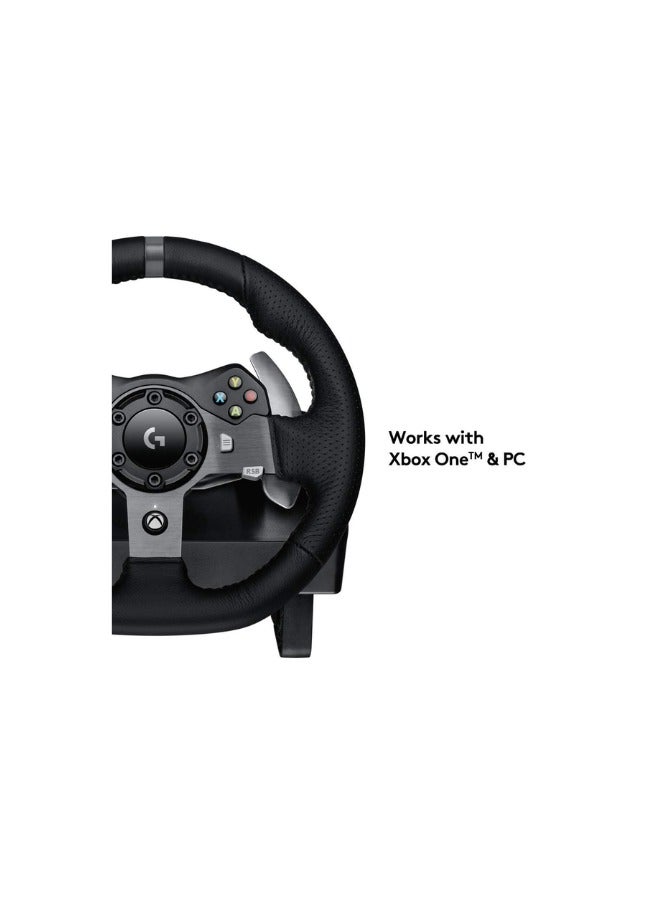 Logitech G920 Driving Force Racing Wheel And Floor Pedals+ Driving Force Shifter - Black - Image 5