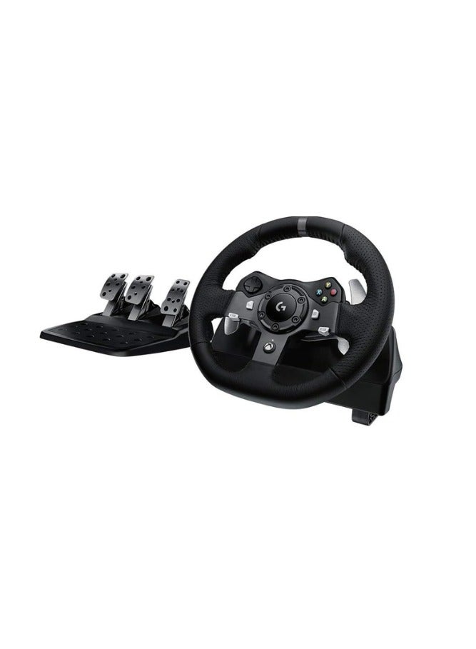 Logitech G920 Driving Force Racing Wheel And Floor Pedals+ Driving Force Shifter - Black - Image 2