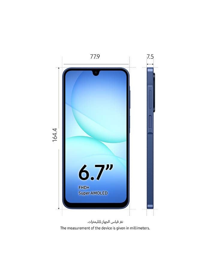 Samsung Galaxy A17 Dual SIM 5G Blue 6GB 128GB - International Version - Image 3