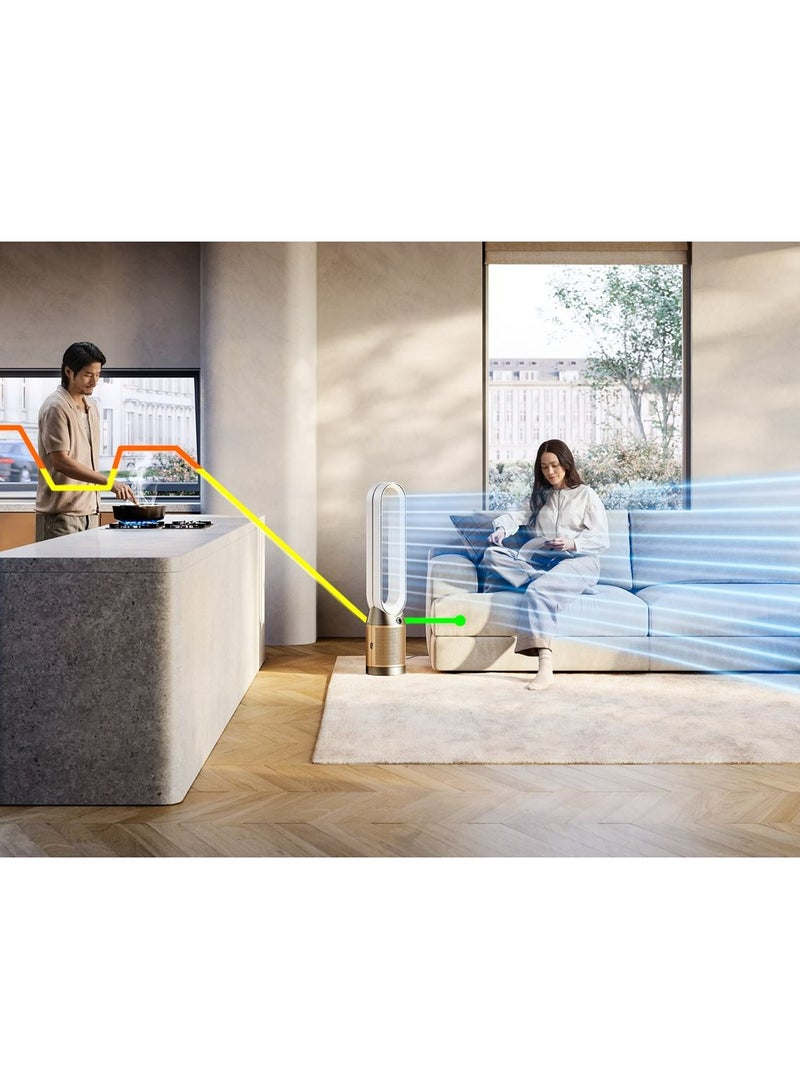 Dyson Purifier Cool Air Purifier PC2 De-NOx TP12 (Nickel/Gold) – International Version TP12 Nickel Gold - Image 3