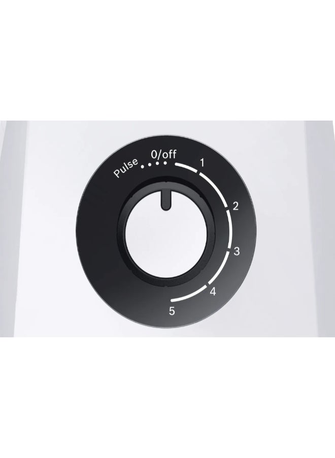 BOSCH 600W MightyMixx Pulse Function Jug Blender White 1.5 L JAHMMB33P5BGB 600 W JAHMMB33P5BGB white - Image 5