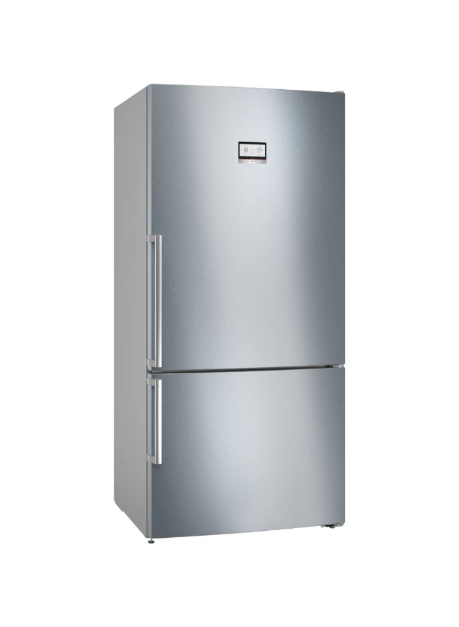 بوش Series 6 Free-Standing Refrigerator with Freezer at Bottom Brushed Silver 619 L JAH160BKGN86AI41B JAH160BKGN86AI41B Brushed Silver - Image 1