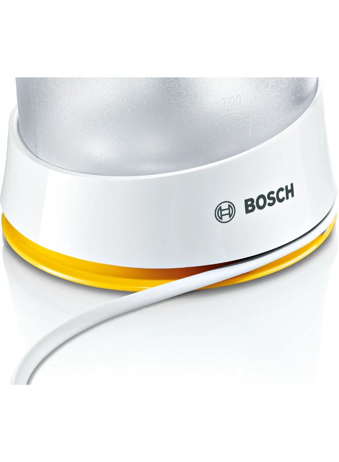 بوش عصارة الحمضيات الأوتوماتيكية 25 واط باللونين الأبيض والبرتقالي سعة 800 مل JAHMCP3000NGB - Image 4