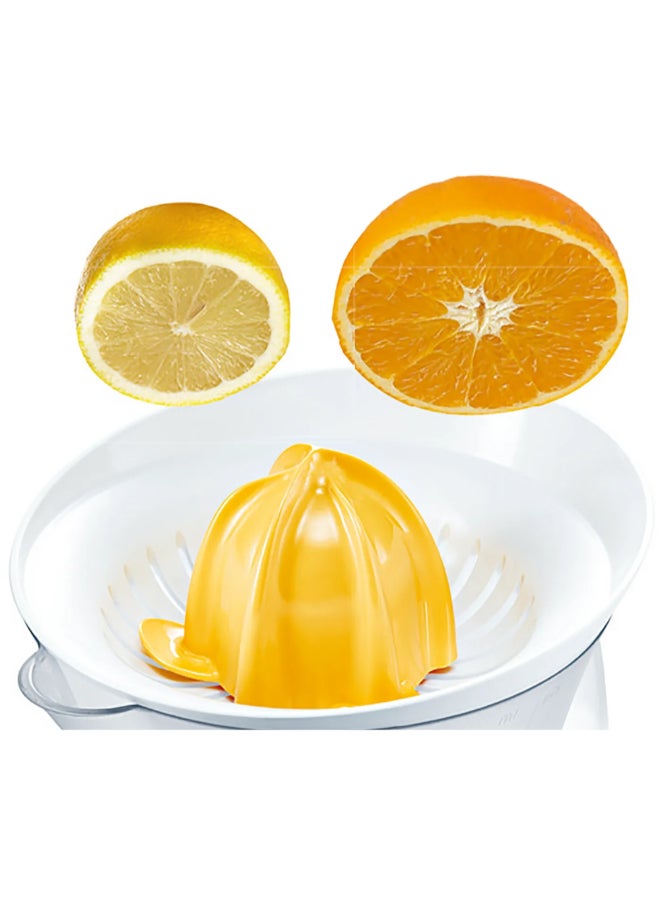 بوش عصارة الحمضيات الأوتوماتيكية 25 واط باللونين الأبيض والبرتقالي سعة 800 مل JAHMCP3000NGB - Image 5