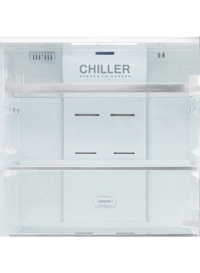 Panasonic Double Door Top Mount Freezer Refrigerator Silver 650 L NR-BC833MSSA NR-BC833MSSA silver - Image 4