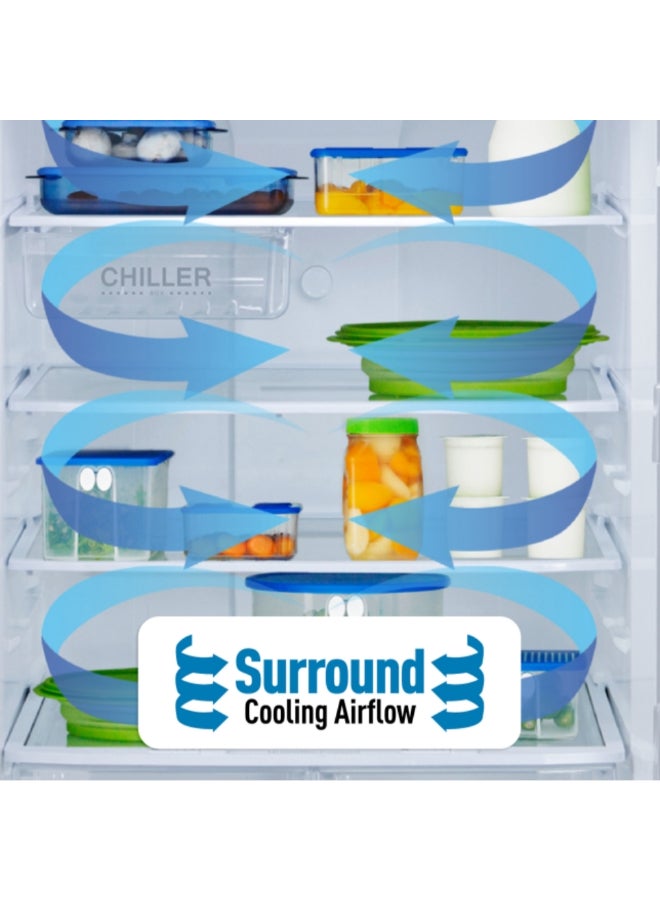 Panasonic Double Door Top Mount Freezer Refrigerator Silver 650 L NR-BC833MSSA NR-BC833MSSA silver - Image 5