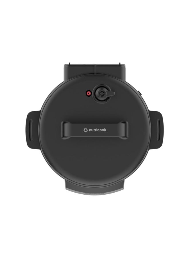 nutricook 900W Smart Pot Essentials Electric Cooker Black and Silver 4 Liter NC-SP150 4 L 900 W NC-SP150 Black and Silver - Image 2