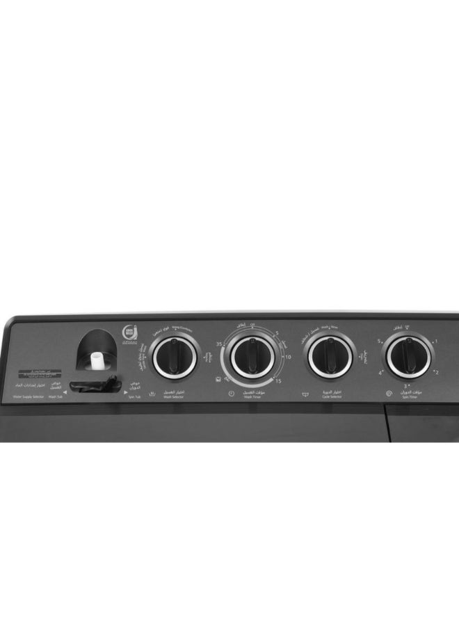 Panasonic Twin Tub Washing Machine Light Grey and Black 18 kg NA-W18XG1BSA NA-W18XG1BSA Light Grey and Black - Image 5