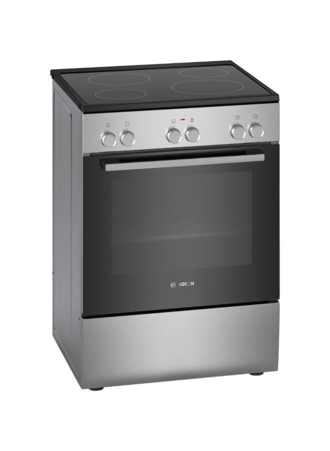 بوش Series 2 Free-Standing Electric Cooker Silver and Black 66 L JAH164BHKL060070M 66 L 9700 W JAH164BHKL060070M Silver and Black - Image 1