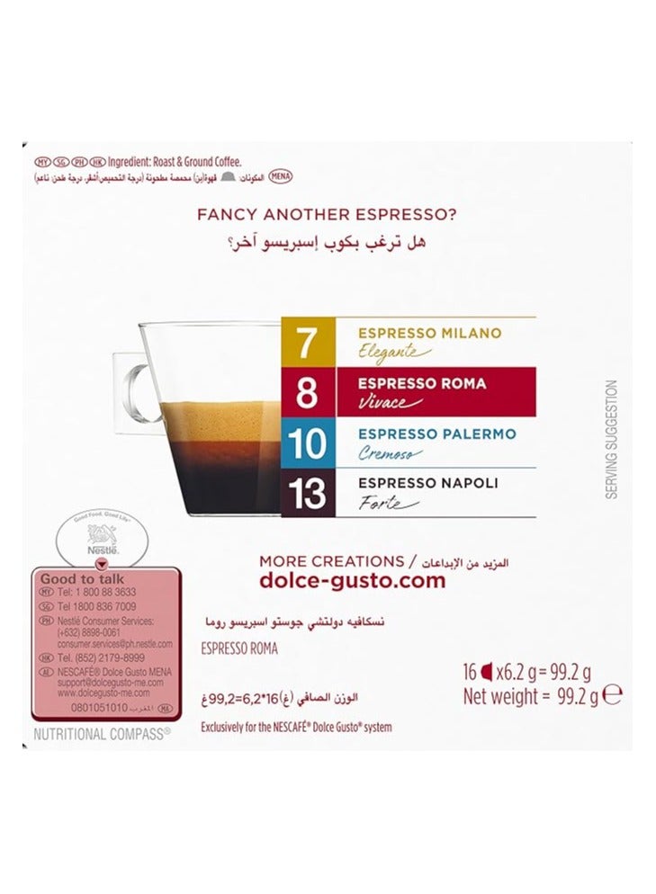 Nescafe Espresso Roma Capsules Single - Image 4