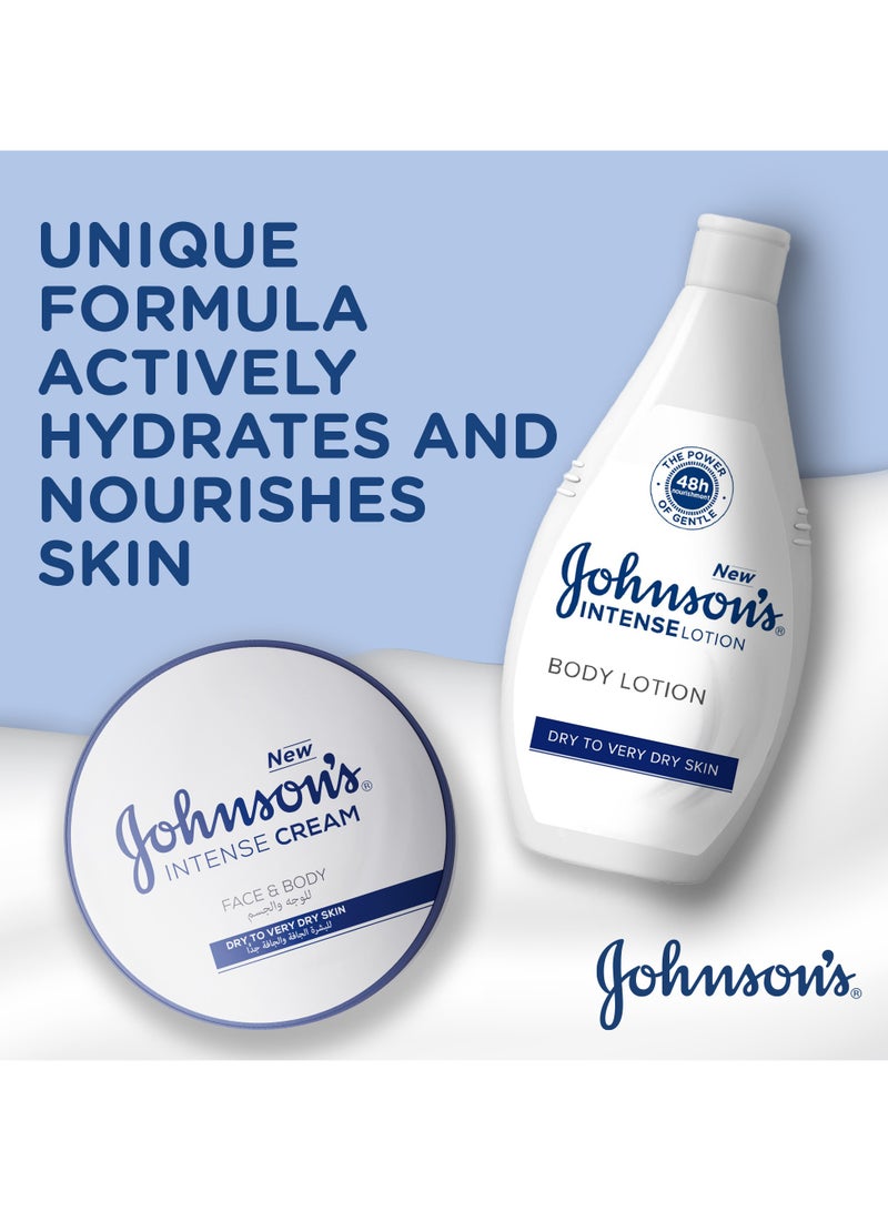 جونسون لوشن الجسم المكثف للبشرة الجافة إلى الجافة جداً تغذية مكثفة - Image 2