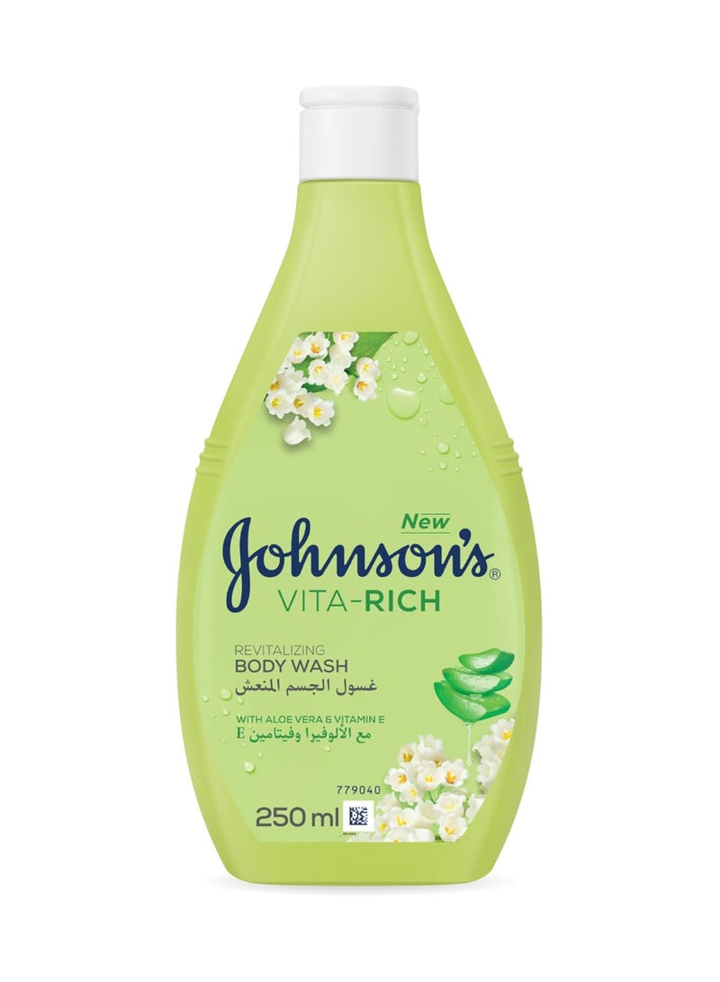 Johnson's Vita-Rich Daily Care Revitalizing Body Wash 250ml