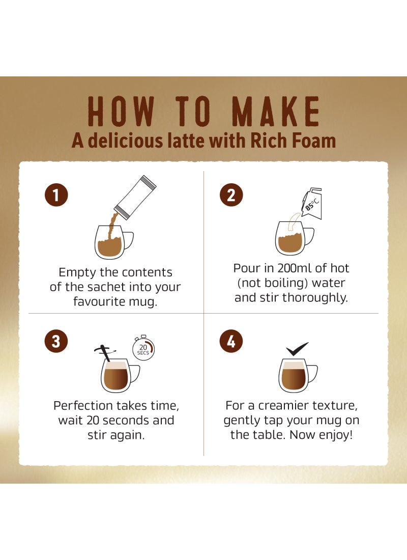 Nescafe Gold Vanilla Latte Instant Coffee Single - Image 5