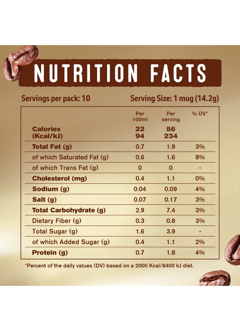 Nescafe Gold Cappuccino Unsweetened Instant Coffee Single - Image 2