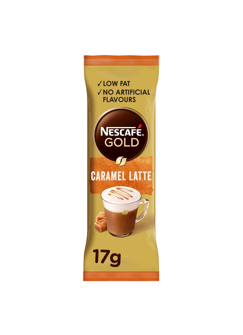 نسكافيه Gold Caramel Latte Instant Coffee Single - Image 1