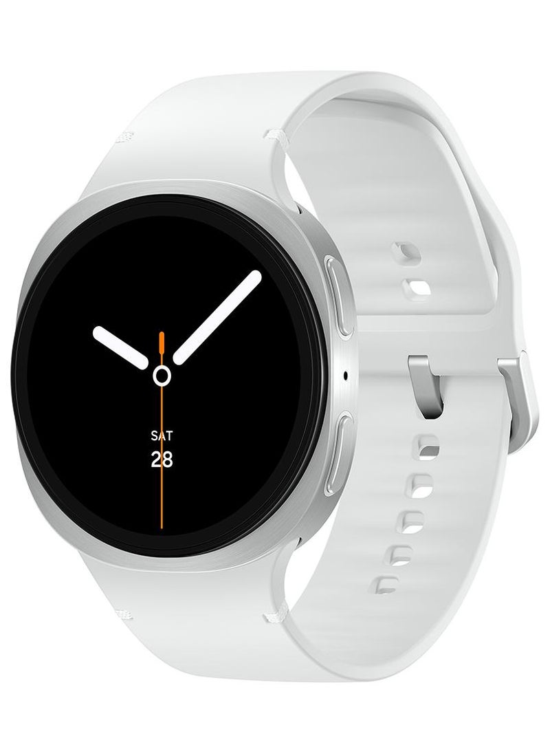 Samsung Galaxy Watch 8 40mm (International Version) Bluetooth Smartwatch, Everyday Health Coach, Cushion Design, Dynamic Lug System, 3nm Processor, Sleep Coaching, Running Coach - silver - Image 1