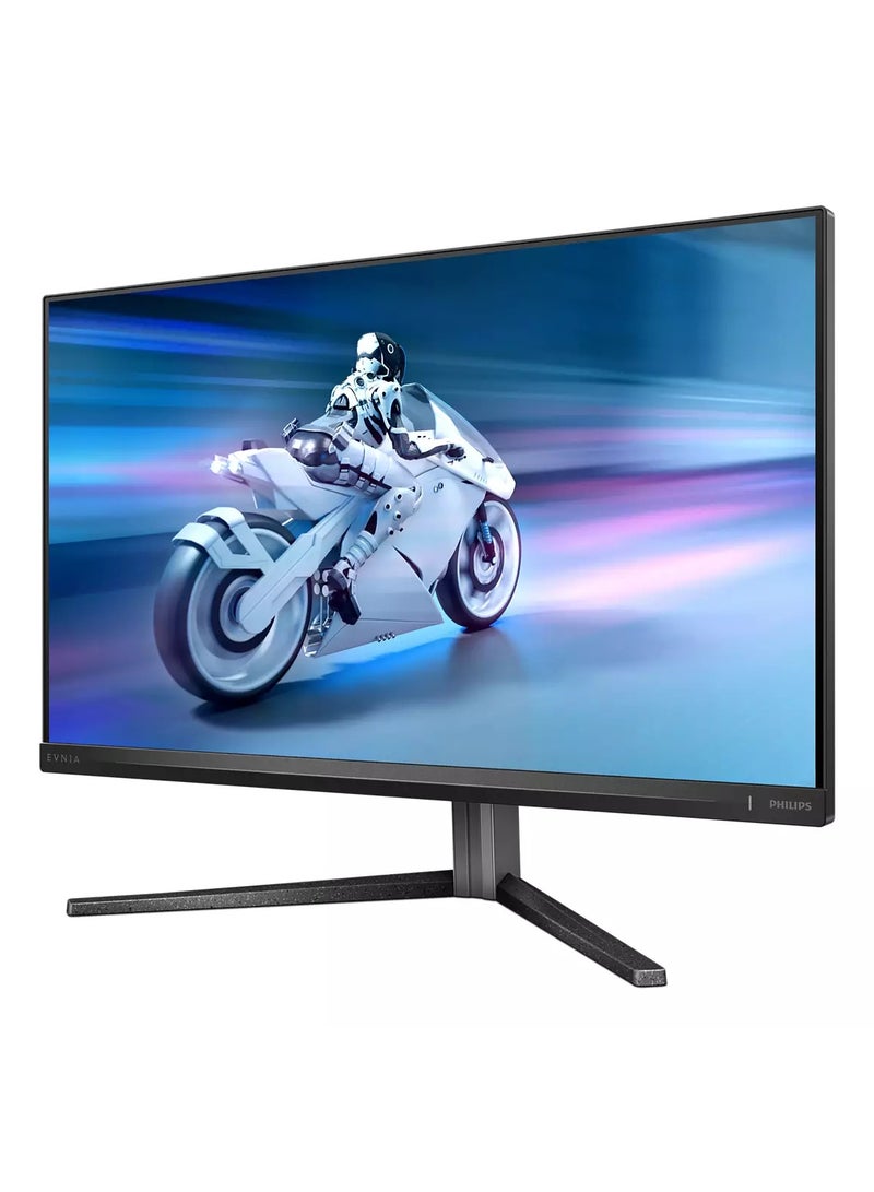 فيليبس 27" Inch Evnia Gaming Monitor (2560x1440) QHD with IPS Panel, Refresh Rate 200Hz, LED Display Type, 2× HDMI 2.0, 1× DisplayPort 1.4, HDR400, 1ms(GTG) Response Time, AMD FreeSync, G-SYNC -27M2N5500Q | Black - Image 3