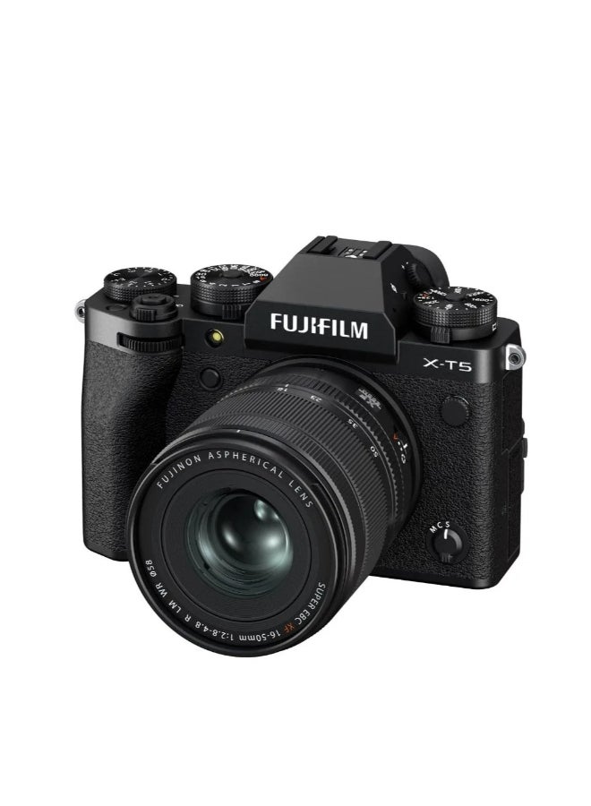 FUJIFILM X-T5 Mirrorless Camera with XF 16-50mm Kit (Black) - Image 1