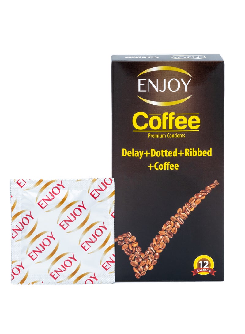 إنجوي واقيات ذكرية فاخرة 12 قطعة - Image 1