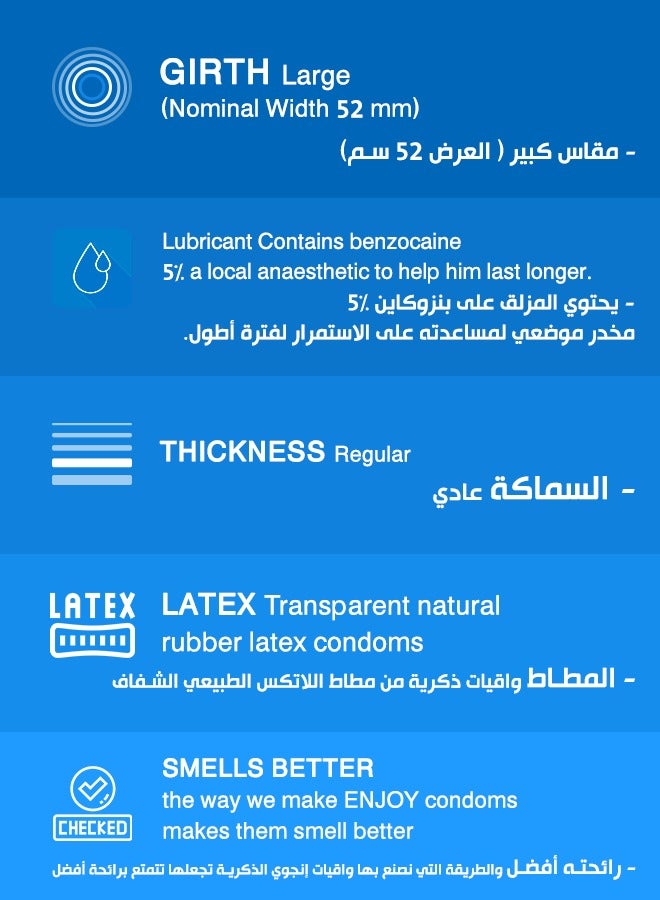 إنجوي واقيات ذكرية مميزة بنكهة النعناع 12 قطعة - Image 5