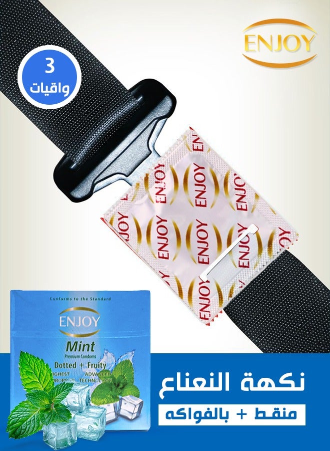 ENJOY Mint Premium Condoms 3 Pieces - Image 4