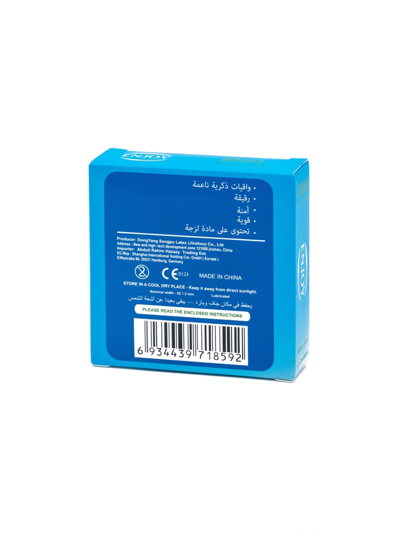 ENJOY Mint Premium Condoms 3 Pieces - Image 3