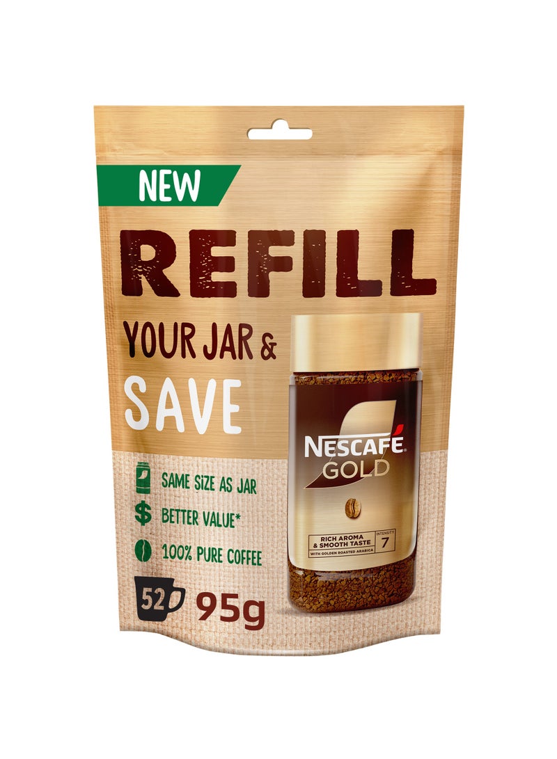 Nescafe Gold Refill Pouch 95grams Single - Image 1