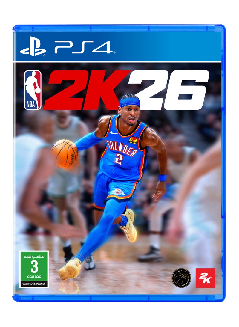 2K NBA 2K26 PS4 - KSA Version - PlayStation 4 (PS4) - Image 1