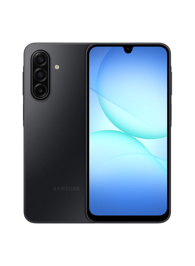 Samsung Galaxy A17 5G Black (6 GB RAM / 128 GB Storage) Android Smartphone | With Charger | 6x OS Upgrades, Large Display, 50MP OIS Camera | Indian Verson - Image 1