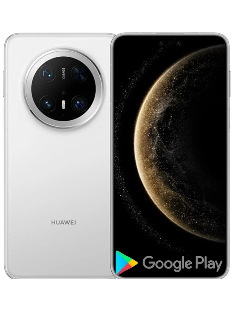 HUAWEI Mate 70 Pro Mobile White |1TB 12GB RAM |Kirin 9020 Chip | 6.9" LTPO OLED 120Hz Display |3D depth camera (50MP+48MP+40MP+TOF) |5500 mAh Battery | IP68/IP69 |HarmonyOS 4.3 |8.2mm thickness with Google play Chinese version - Image 1