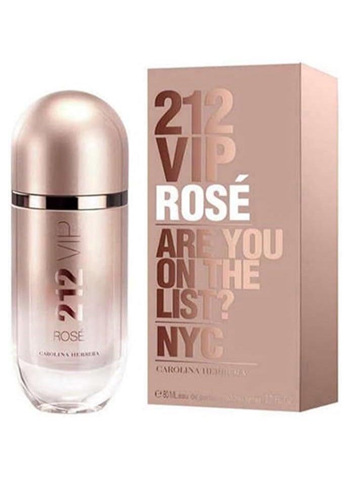CAROLINA HERRERA 212 VIP Rose EDP For Women - 80ml - Image 1