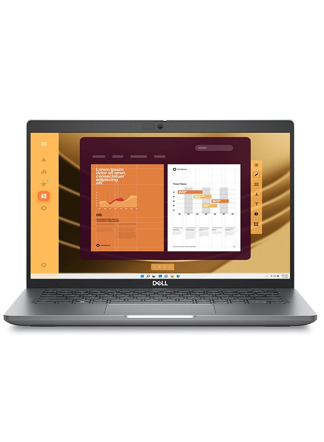 ديل (Upgraded Version) Dell Latitude 5450 Laptop 14" FHD IPS 60 Hz Display, Intel Core Ultra 7 165U Processor, 32 GB RAM, 512 GB SSD, Intel Graphics, English Keyboard, Windows 11 Pro, Silver | LAT-5450 English Silver English Silver - Image 1