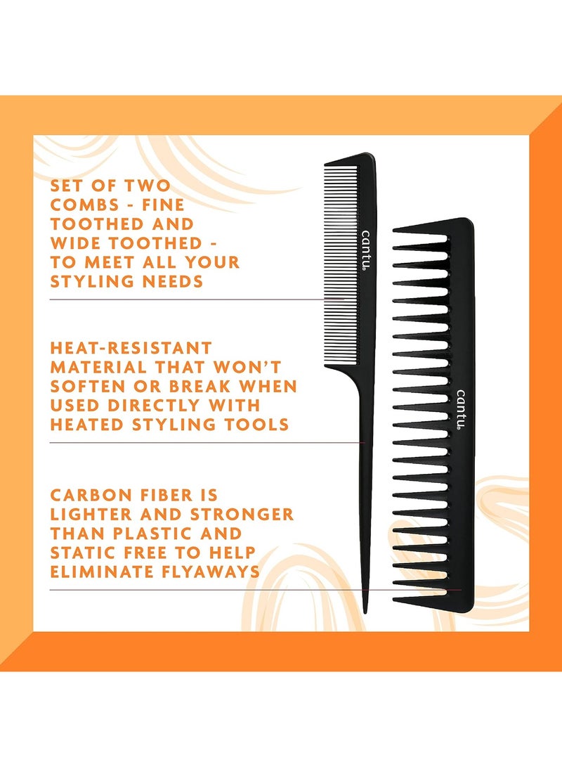 كانتو مشط تصفيف الشعر مصنوع من ألياف الكربون - Image 4