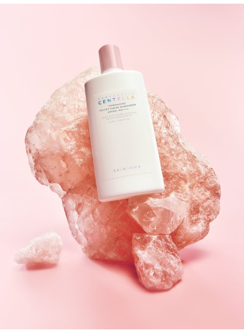 سكين1004 واقي شمس بلمسة مخملية من ماداغاسكار سنتيلا لتقليل المسام - Image 2