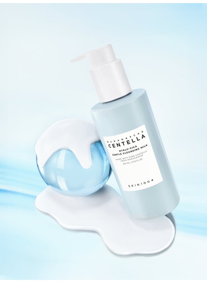 SKIN1004 Madagascar Centella Hyalu-Cica Gentle Cleansing Milk 200ml - Image 4