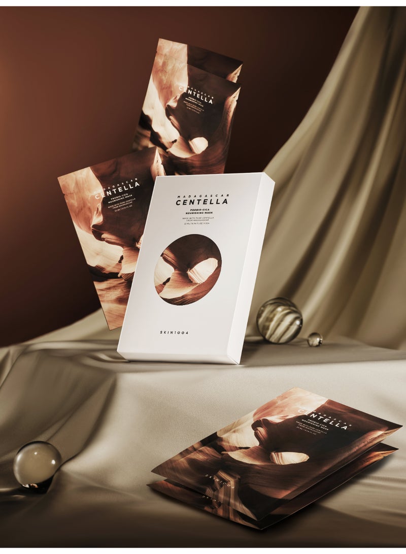 سكين1004 قناع مغذي من ماداغاسكار سنتيلا بروبيو-سيكا (5 قطع) - Image 2