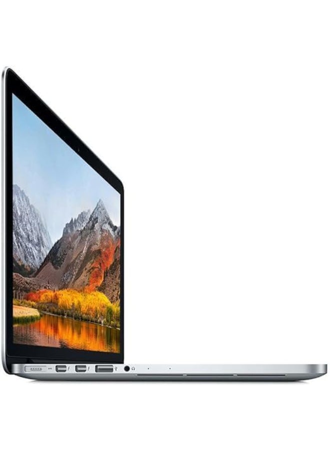 ابل  Renewed - MacBook Pro A1502 (2013) Laptop With 13.3-Inch HD Display, Intel Core i5-7Y54 Processor/Dual Core/4GB RAM/128GB SSD/Intel HD Graphics/macOS English Silver - Image 3