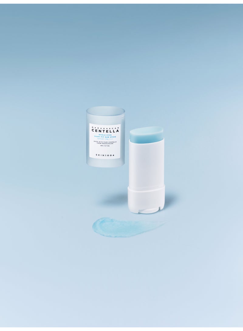 SKIN1004 Madagascar Centella Hyalu-Cica Silky-Fit Sun Stick 7ml - Image 2
