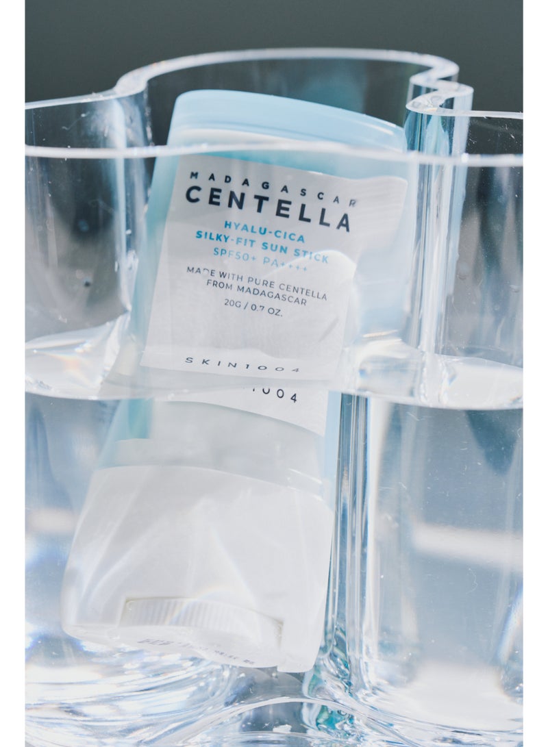 SKIN1004 Madagascar Centella Hyalu-Cica Silky-Fit Sun Stick 7ml - Image 3