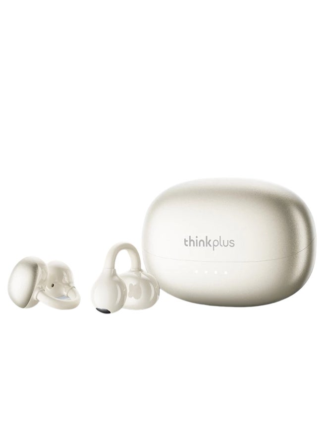 Lenovo LK6 TWS Wireless Bluetooth Earbuds HD Sports Headset with Microphone gold - Image 1