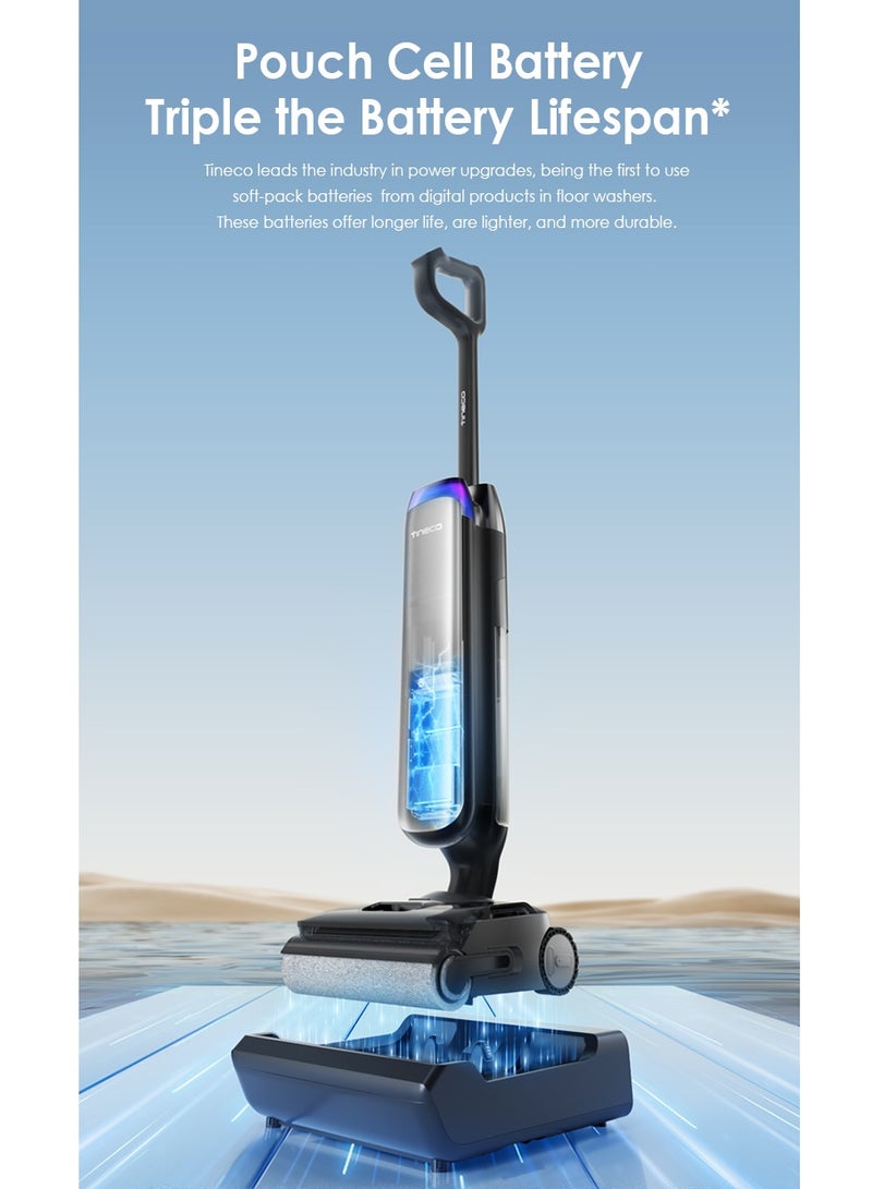 Tineco With the FLOOR ONE S9 Artist, say goodbye to endless cleaning chores! Engineered to simplify daily life, it features cutting-edge technology for efficient and hassle-free cleaning 1 L 230 W FW2C0200ID Silver - Image 4