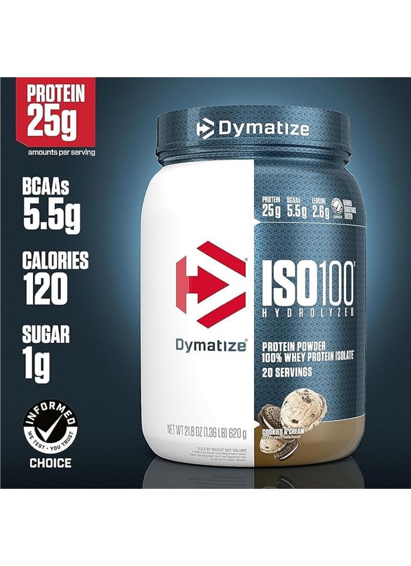 Dymatize ISO 100 Cookies And Cream 20 Servings - Image 3