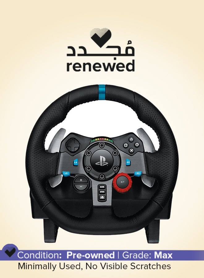 Logitech Renewed - G29 Driving Force Racing Wheel- PS4/ PS3/ PC - Image 1