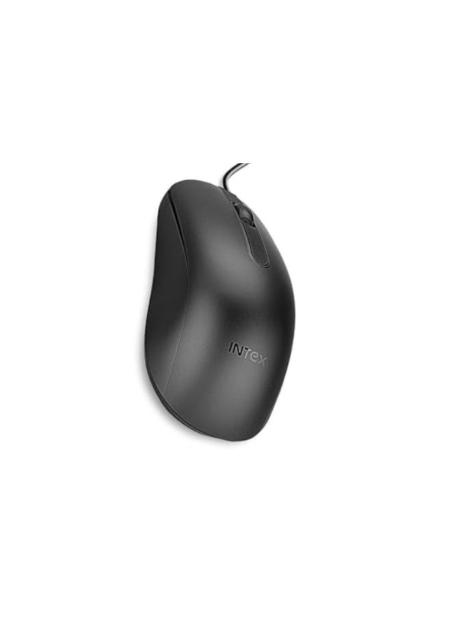 انتكس Renewed - ECO-8 USB 2.0 Wired Optical Mouse BLACK - Image 2