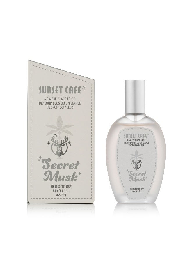 Sunset Cafe Sunset Café Secret Musk Eau de Perfume 50ml 50ml - Image 1